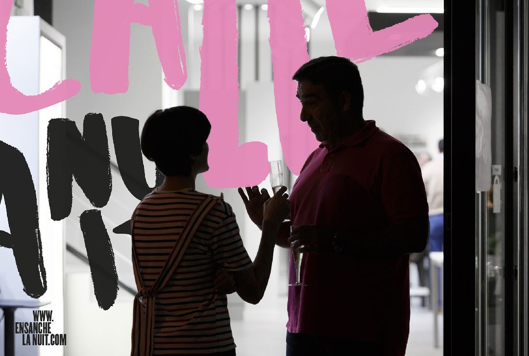 Proyecto La Nuit del Ensanche: identidad visual y aplicaciones gráficas
